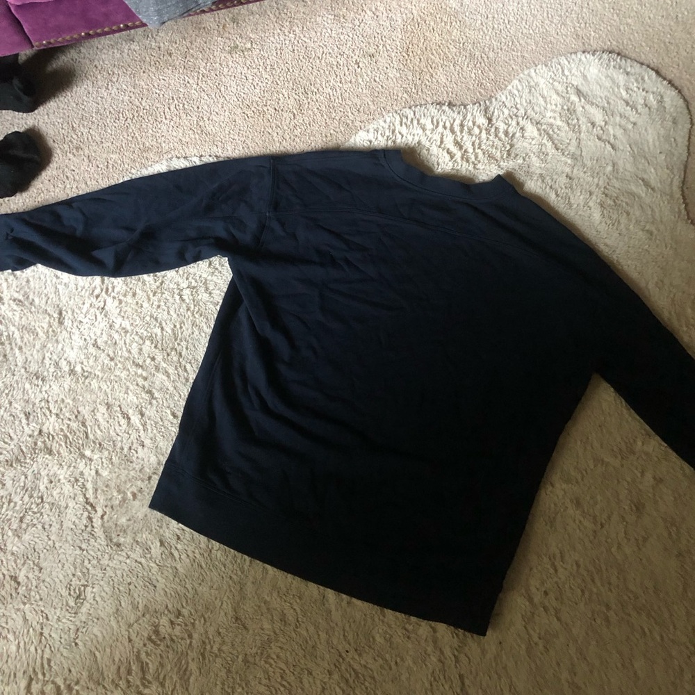 Lululemon oversized sweatshirt navy blue, women size large